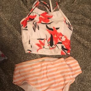 New high waisted bikini size M